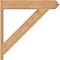 Ekena Millwork Traditional Smooth Arts and Crafts Outlooker, Western Red Cedar, 7 1/2"W x 38"D x 38"H OUT08X38X38TRA03SWR - alternate 4